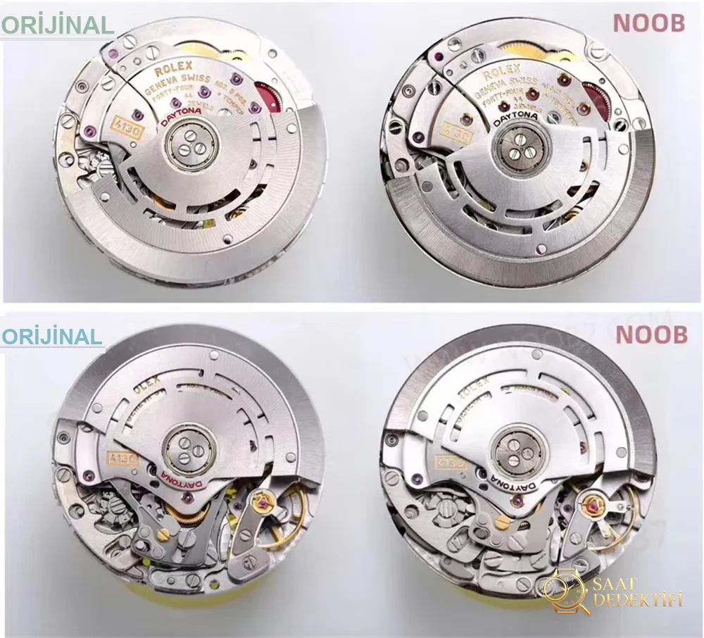 Сравнение реальной копии: модель шоколадного цвета с механизмом N Factory Rolex Daytona 4130 выдает вас с первого взгляда? - Детали циферблата и качество изготовления лицевой панели
