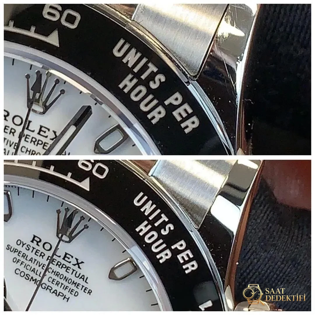 Gerçek-replika karşılaştırması: N Factory Rolex Daytona V3 sürümü 4130 mekanizması orijinalinden nasıl ayırt edilir? - Bilezik, Toka ve Klips Mekanizması