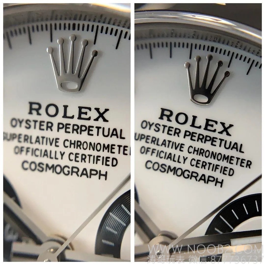 Gerçek-replika karşılaştırması: N Factory Rolex Daytona V3 sürümü 4130 mekanizması orijinalinden nasıl ayırt edilir? — 6. fotoğraf