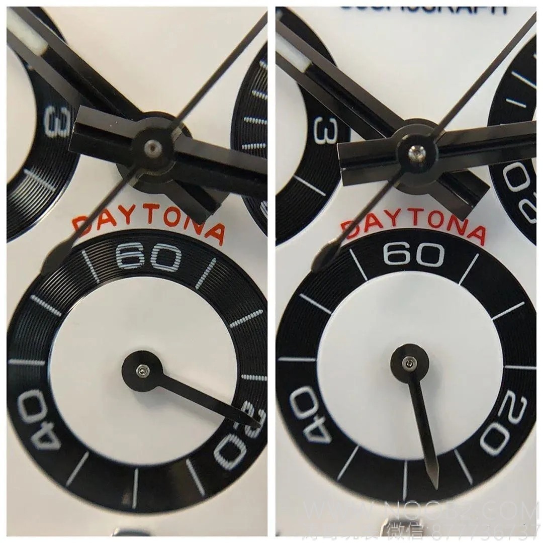 Gerçek-replika karşılaştırması: N Factory Rolex Daytona V3 sürümü 4130 mekanizması orijinalinden nasıl ayırt edilir? — 7. fotoğraf