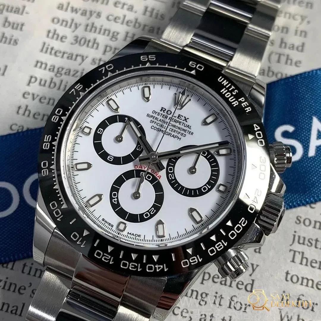 Gerçek-replika karşılaştırması: N Factory Rolex Daytona V3 sürümü 4130 mekanizması orijinalinden nasıl ayırt edilir? - Genel Açı ve Estetik Duruş