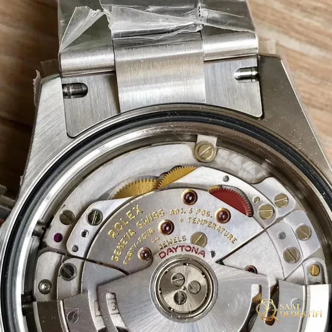 Gerçek-replika karşılaştırması: N Factory Rolex Daytona V3 sürümü 4130 mekanizması orijinalinden nasıl ayırt edilir? - Bilezik Bakla Ayrımı ve Pim Yapısı