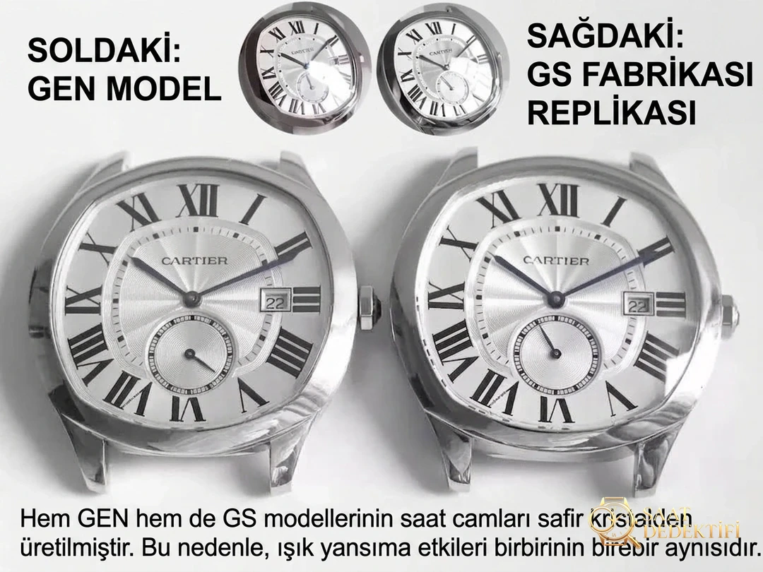 Real-replica comparison, original review: How much is the GS Factory Cartier Drive de series WSNM0004 replica watch? Is the quality good? - Bracelet, Buckle and Clip Mechanism