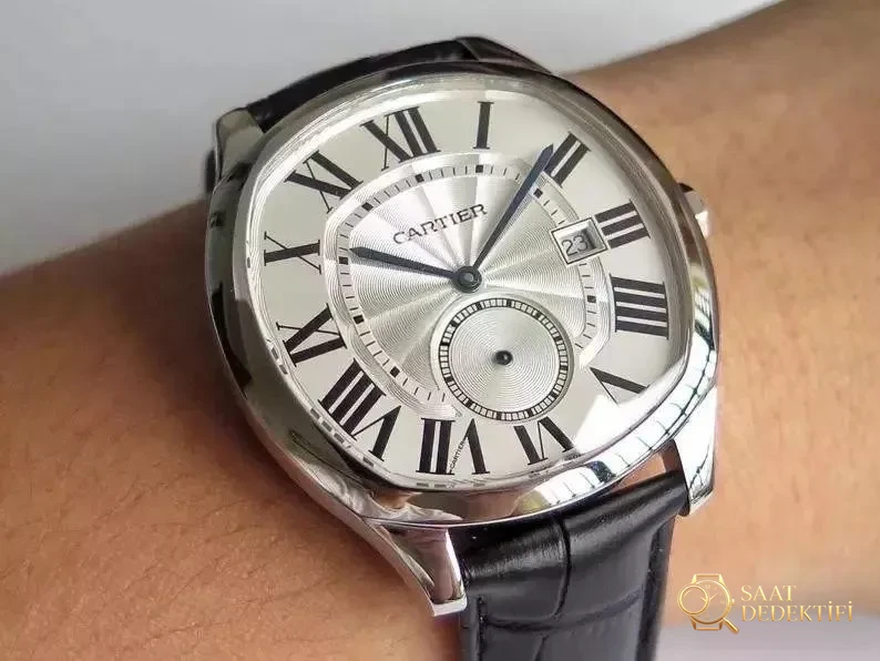 Real-replica comparison, original review: How much is the GS Factory Cartier Drive de series WSNM0004 replica watch? Is the quality good? - Case Steel and Polishing Quality