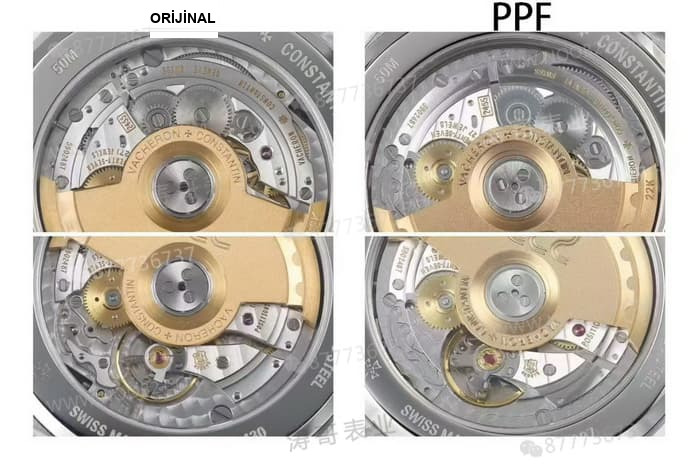 Gerçek-replika karşılaştırması: PPF Factory Vacheron Constantin Historiques 4200H/222A arasında ne fark var? — 5. fotoğraf
