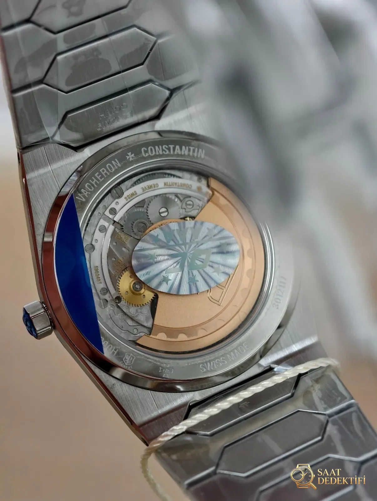Gerçek-replika karşılaştırması: PPF Factory Vacheron Constantin Historiques 4200H/222A arasında ne fark var? - Bilezik Bakla Ayrımı ve Pim Yapısı