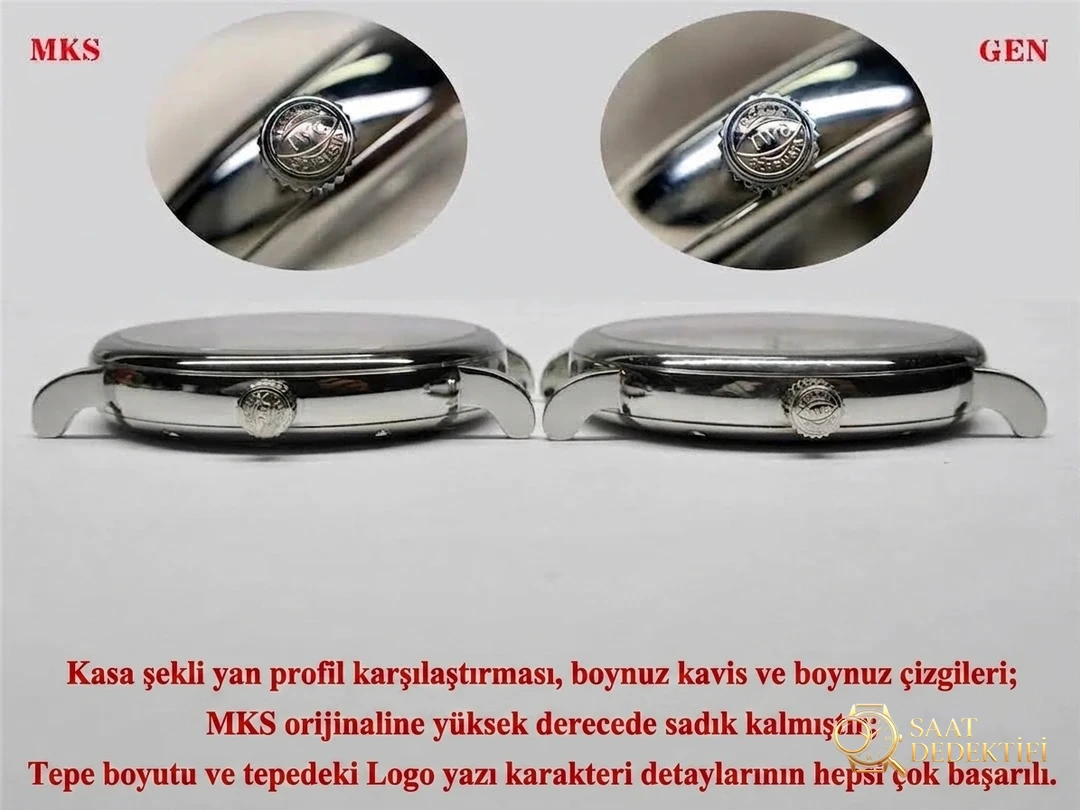 Gerçek-replika karşılaştırması: Replika IWC Portofino için MKS mı yoksa V7 Factory mi? - Bilezik, Toka ve Klips Mekanizması
