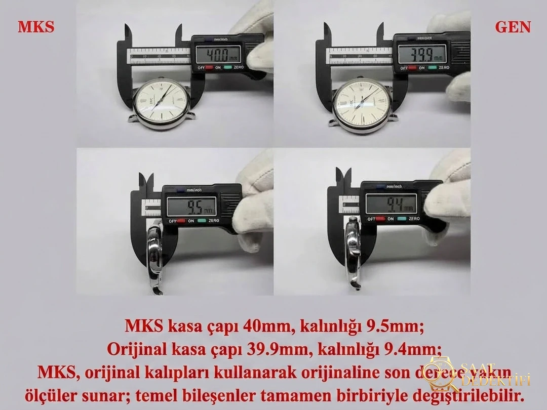 Gerçek-replika karşılaştırması: Replika IWC Portofino için MKS mı yoksa V7 Factory mi? - Makro Kadran ve İndeks İşçiliği