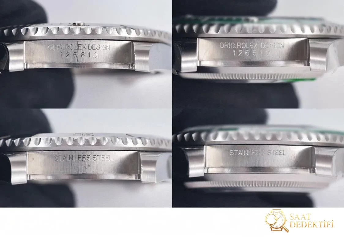 Gerçek-replika karşılaştırması: RF Factory Rolex yeni siyah Submariner