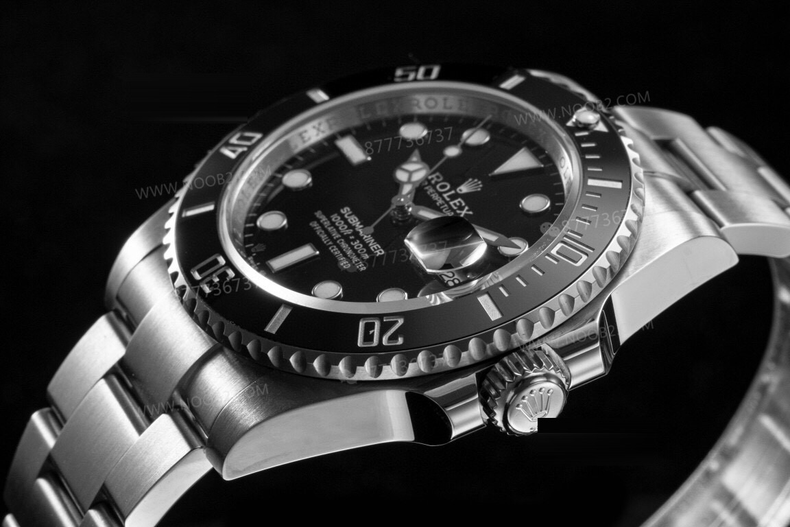 Gerçek-replika karşılaştırması: RF Factory Rolex yeni siyah Submariner'ın kalitesi nasıl? — 24. fotoğraf