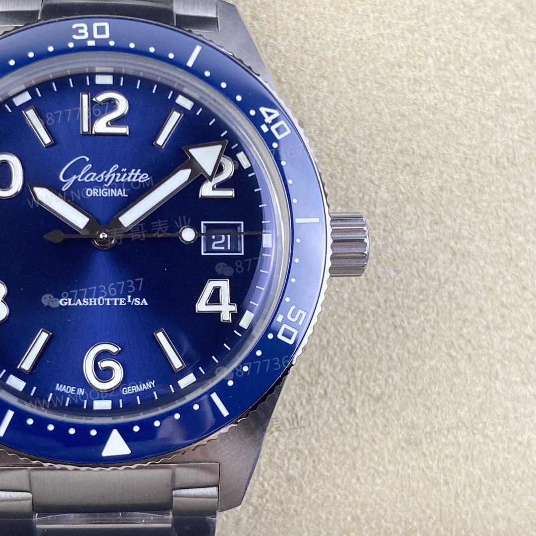 Gerçek-replika karşılaştırması: RXW Factory Glashütte Original açılım serisi, İsviçre SW200 mekanizmalı — 16. fotoğraf