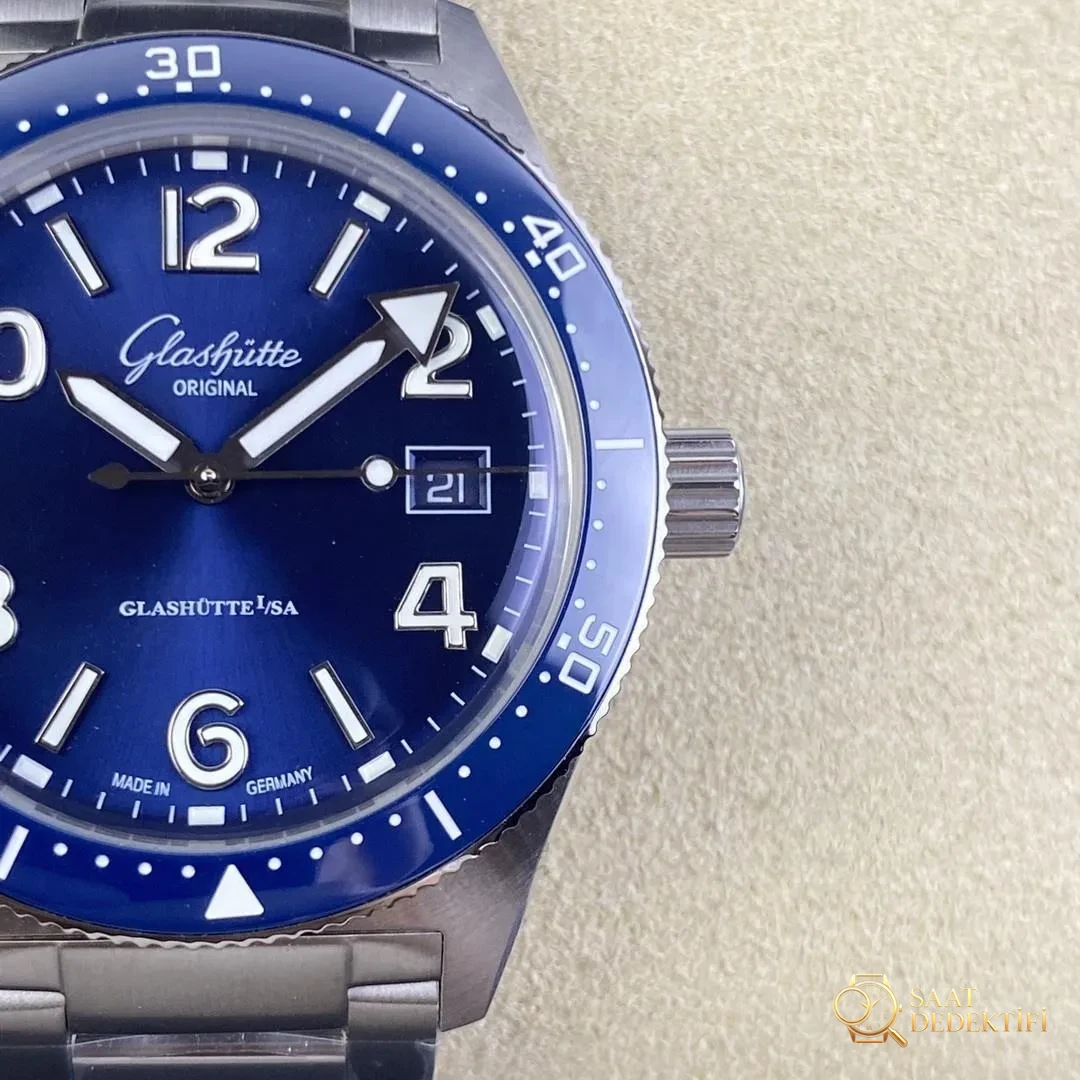 Gerçek-replika karşılaştırması: RXW Factory Glashütte Original açılım serisi, İsviçre SW200 mekanizmalı - Toka İçi Mikro Ayar Mekanizması
