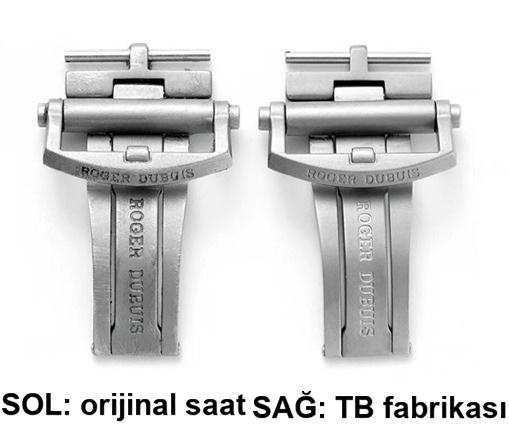 Gerçek-replika karşılaştırması: TBF Factory Roger Dubuis Excalibur serisi 0542 (0543) kol saati — 11. fotoğraf