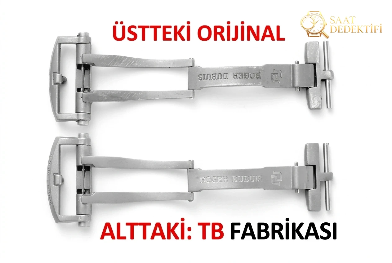 Gerçek-replika karşılaştırması: TBF Factory Roger Dubuis Excalibur serisi 0542 (0543) kol saati - Tepe Koruması ve Ayar Fonksiyonu
