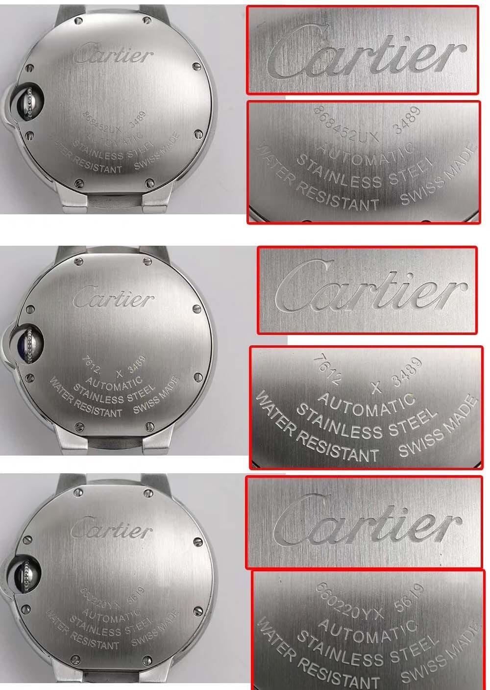 Gerçek-replika karşılaştırması: V6 Factory Cartier Ballon Bleu 33 mm — orijinal ile piyasa versiyonu karşıya, hangisi bir bakışta sahte belli oluyor? — 13. fotoğraf
