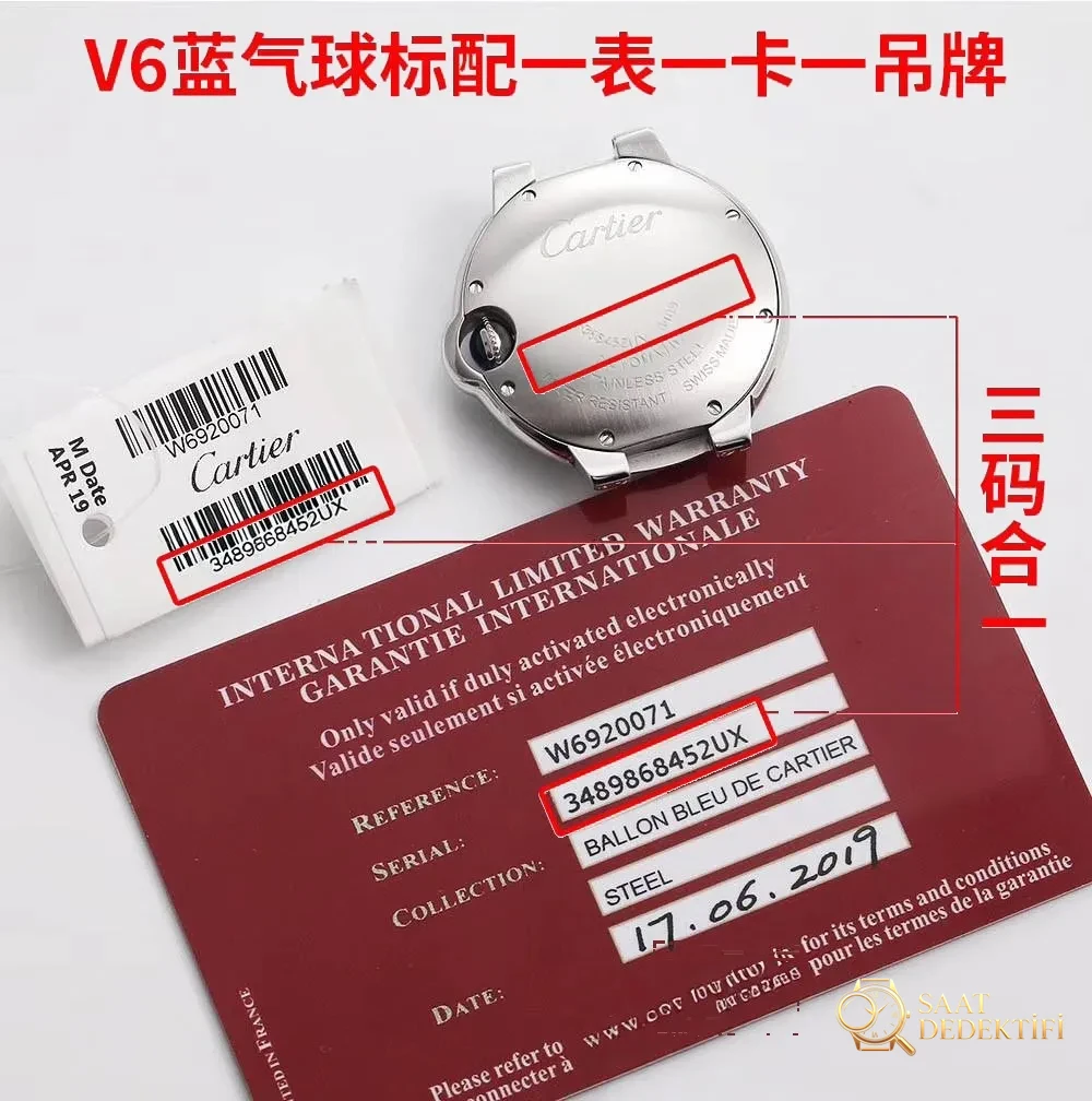 Réel ou réplique : V6 Factory Cartier Ballon Bleu 33 mm — version originale par rapport à la version du marché, laquelle peut être identifiée comme une contrefaçon en un coup d'œil ? - Séparation des maillons du bracelet et structure des broches