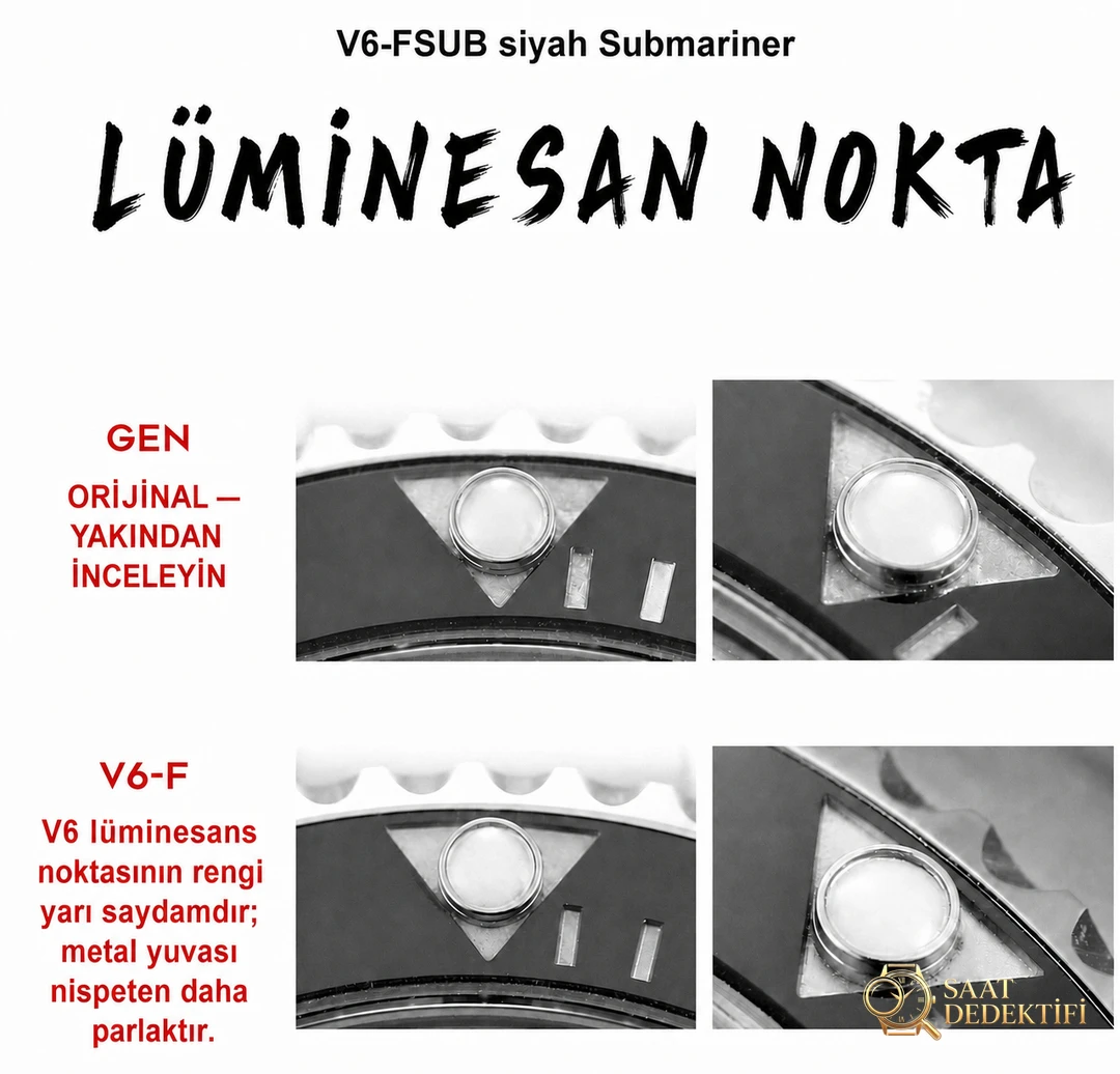 Gerçek-replika karşılaştırması: V6 Factory Rolex siyah Submariner 3135 mekanizması, orijinalle kıyaslandığında piyasa versiyonlarından hangi noktalarda daha iyi? - Mekanizma Zemberek ve Balans Detayı