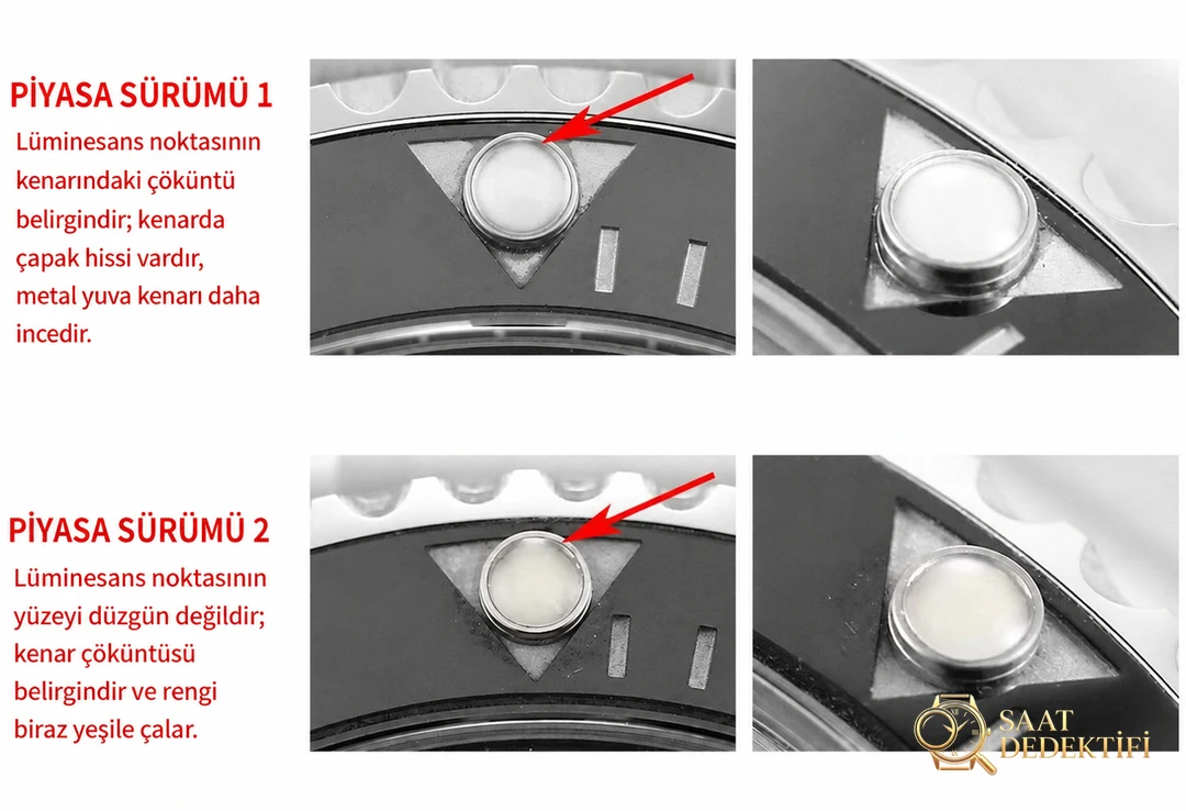 Gerçek-replika karşılaştırması: V6 Factory Rolex siyah Submariner 3135 mekanizması, orijinalle kıyaslandığında piyasa versiyonlarından hangi noktalarda daha iyi? - Yan Profil ve Kordon Bağlantısı