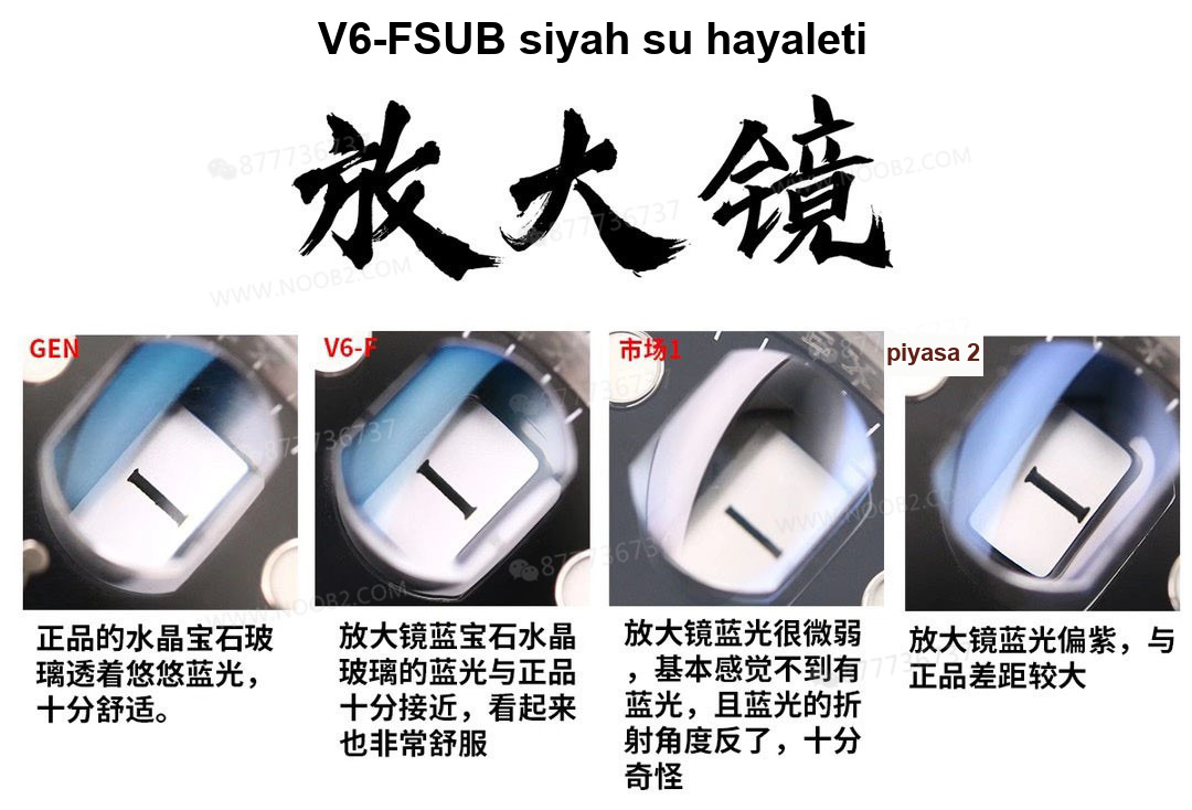 Gerçek-replika karşılaştırması: V6 Factory Rolex siyah Submariner 3135 mekanizması, orijinalle kıyaslandığında piyasa versiyonlarından hangi noktalarda daha iyi? — 12. fotoğraf