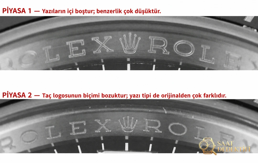 Gerçek-replika karşılaştırması: V6 Factory Rolex siyah Submariner 3135 mekanizması, orijinalle kıyaslandığında piyasa versiyonlarından hangi noktalarda daha iyi? - Bilezik Bakla Ayrımı ve Pim Yapısı