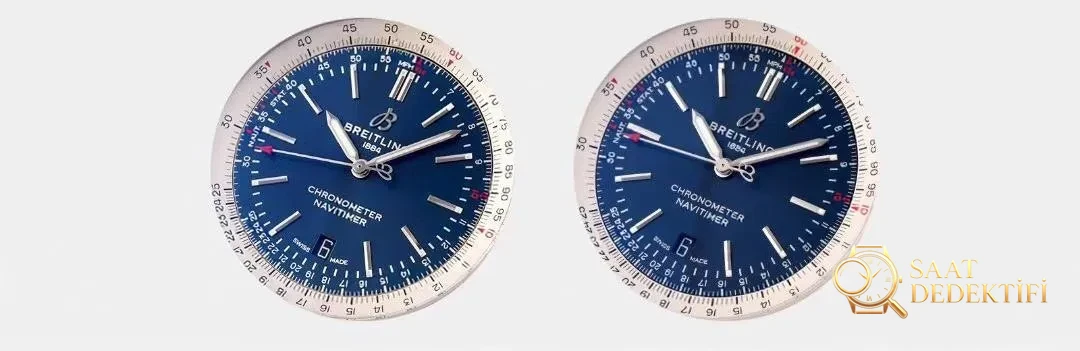 Gerçek-replika karşılaştırması: V7 Breitling Navitimer 1 orijinal SW200 mekanizmalı saat incelemesi - Bilezik, Toka ve Klips Mekanizması