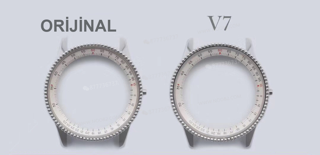 Gerçek-replika karşılaştırması: V7 Breitling Navitimer 1 orijinal SW200 mekanizmalı saat incelemesi — 10. fotoğraf