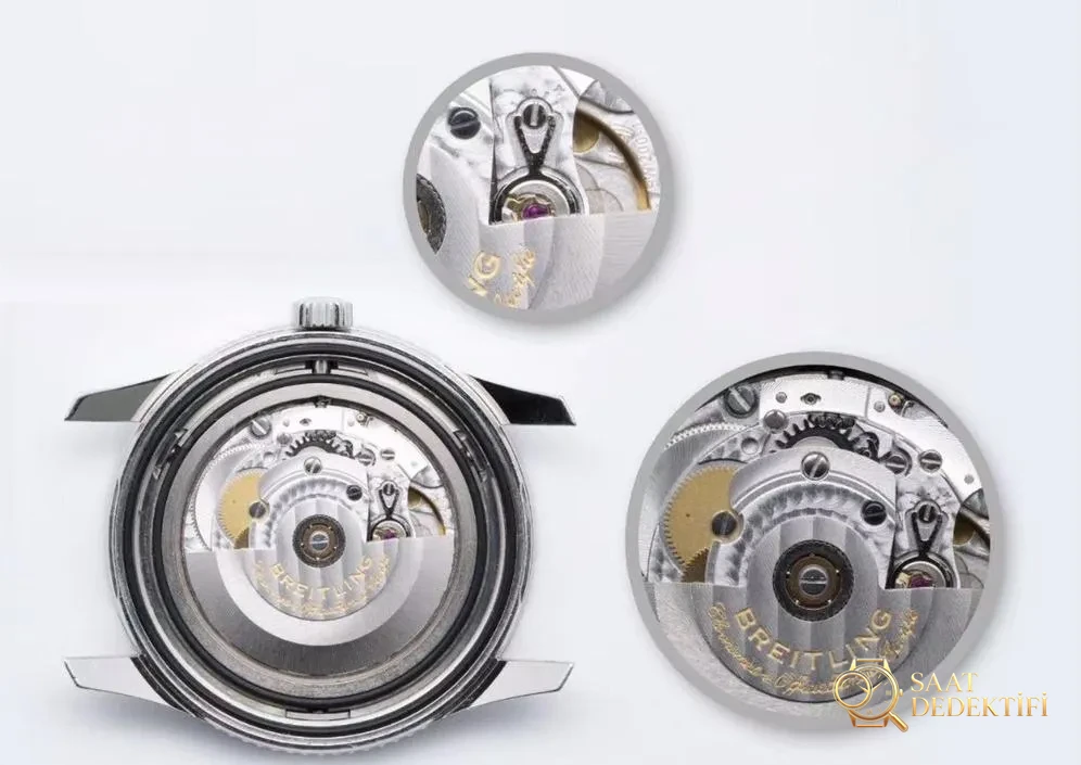 Gerçek-replika karşılaştırması: V7 Breitling Navitimer 1 orijinal SW200 mekanizmalı saat incelemesi - Tepe Koruması ve Ayar Fonksiyonu