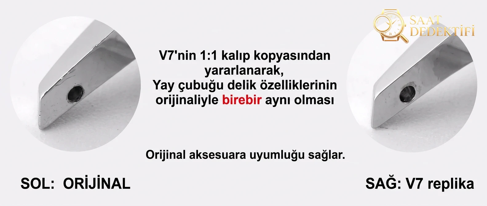 Gerçek-replika karşılaştırması: V7 Breitling Navitimer 1 orijinal SW200 mekanizmalı saat incelemesi - Cam Yansıma Önleyici (AR) Kaplama