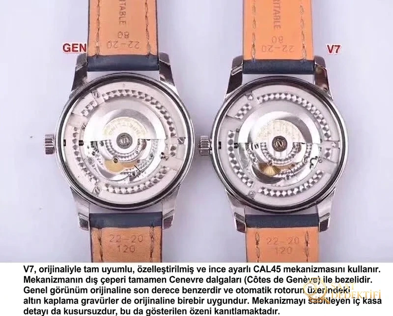 Gerçek-replika karşılaştırması: V7 Factory Breitling Transocean serisi haftalık takvimli klasik saat nasıl? - Bilekte Duruş ve Kasa Orantısı