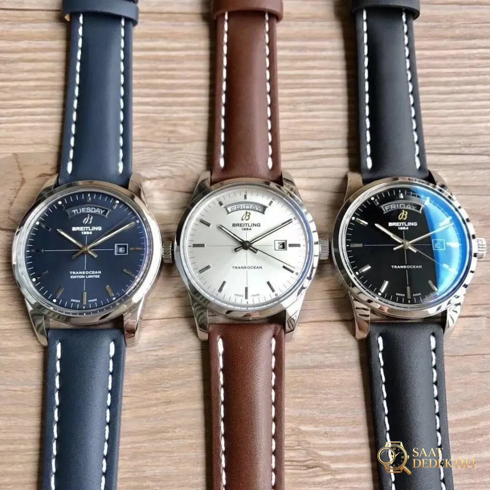 Gerçek-replika karşılaştırması: V7 Factory Breitling Transocean serisi haftalık takvimli klasik saat nasıl? - Cam Yansıma Önleyici (AR) Kaplama
