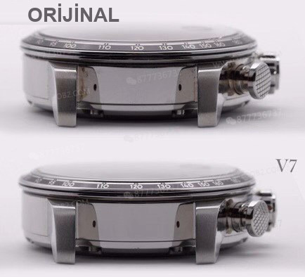 Gerçek-replika karşılaştırması: V7 Factory Chopard Classic Racing serisi 168571-3004 kronograf saatin işçiliği iyi mi? — 17. fotoğraf