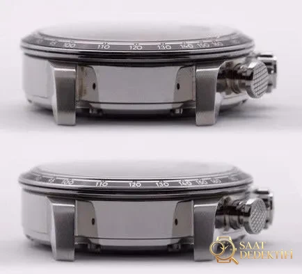 Gerçek-replika karşılaştırması: V7 Factory Chopard Classic Racing serisi 168571-3004 kronograf saatin işçiliği iyi mi? - Kadran İbreleri ve Saniye Akışı