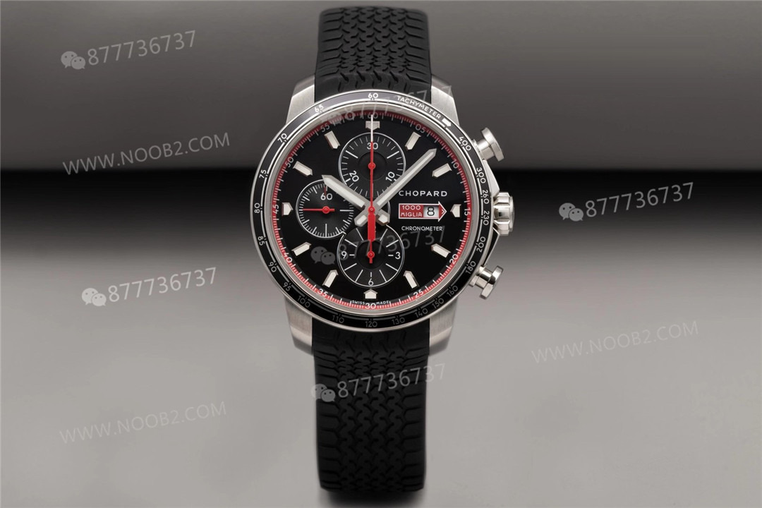 Gerçek-replika karşılaştırması: V7 Factory Chopard Classic Racing serisi 168571-3004 kronograf saatin işçiliği iyi mi? — 31. fotoğraf