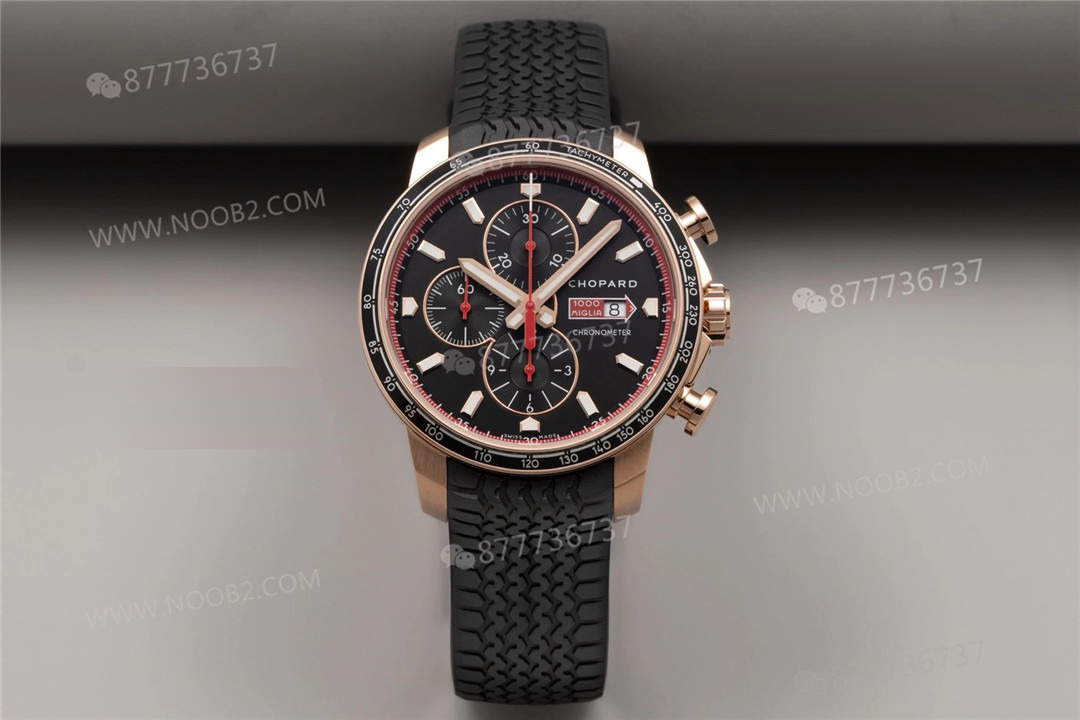 Gerçek-replika karşılaştırması: V7 Factory Chopard Classic Racing serisi 168571-3004 kronograf saatin işçiliği iyi mi? — 32. fotoğraf
