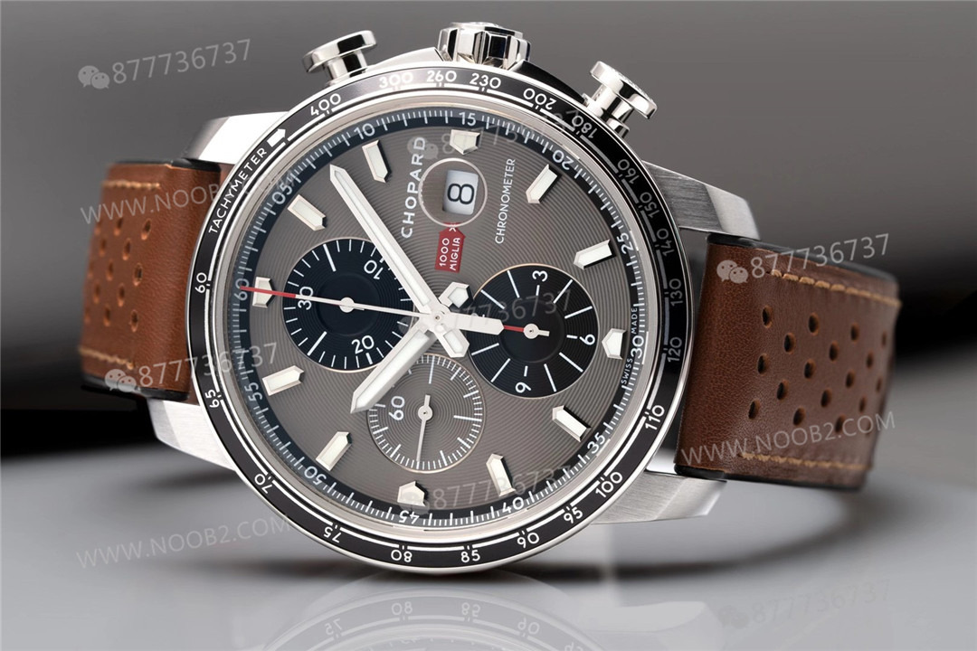 Gerçek-replika karşılaştırması: V7 Factory Chopard Classic Racing serisi 168571-3004 kronograf saatin işçiliği iyi mi? — 41. fotoğraf