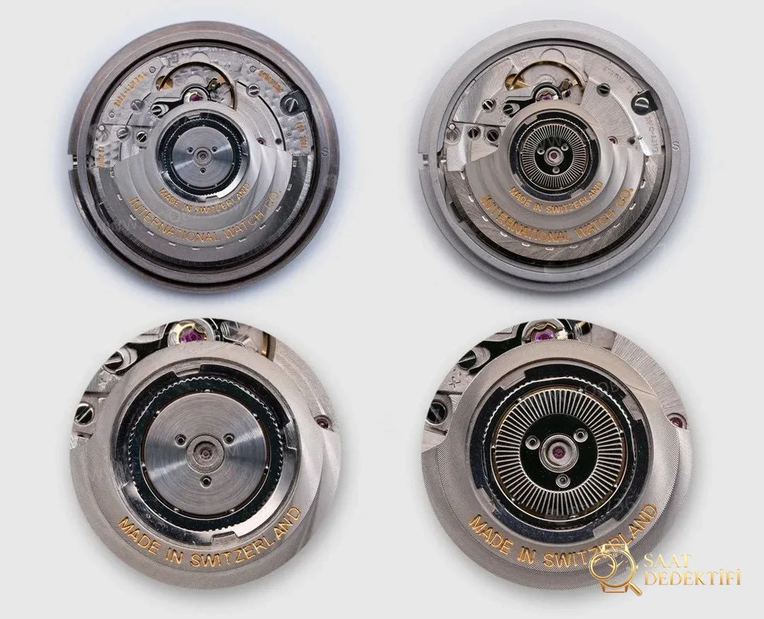 Gerçek-replika karşılaştırması: V7 Factory IWC kadın Portofino 37 mm saat incelemesi - Klips Kilidi ve Lazer Damgalar