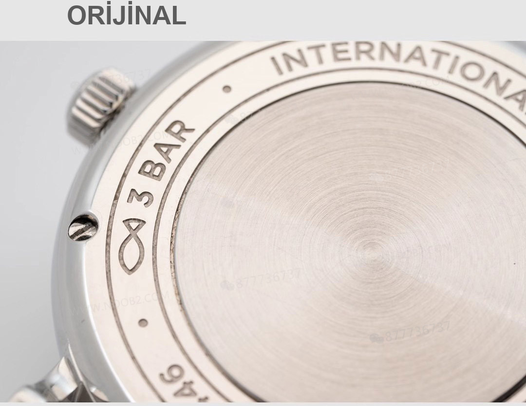 Gerçek-replika karşılaştırması: V7 Factory IWC kadın Portofino 37 mm saat incelemesi — 12. fotoğraf