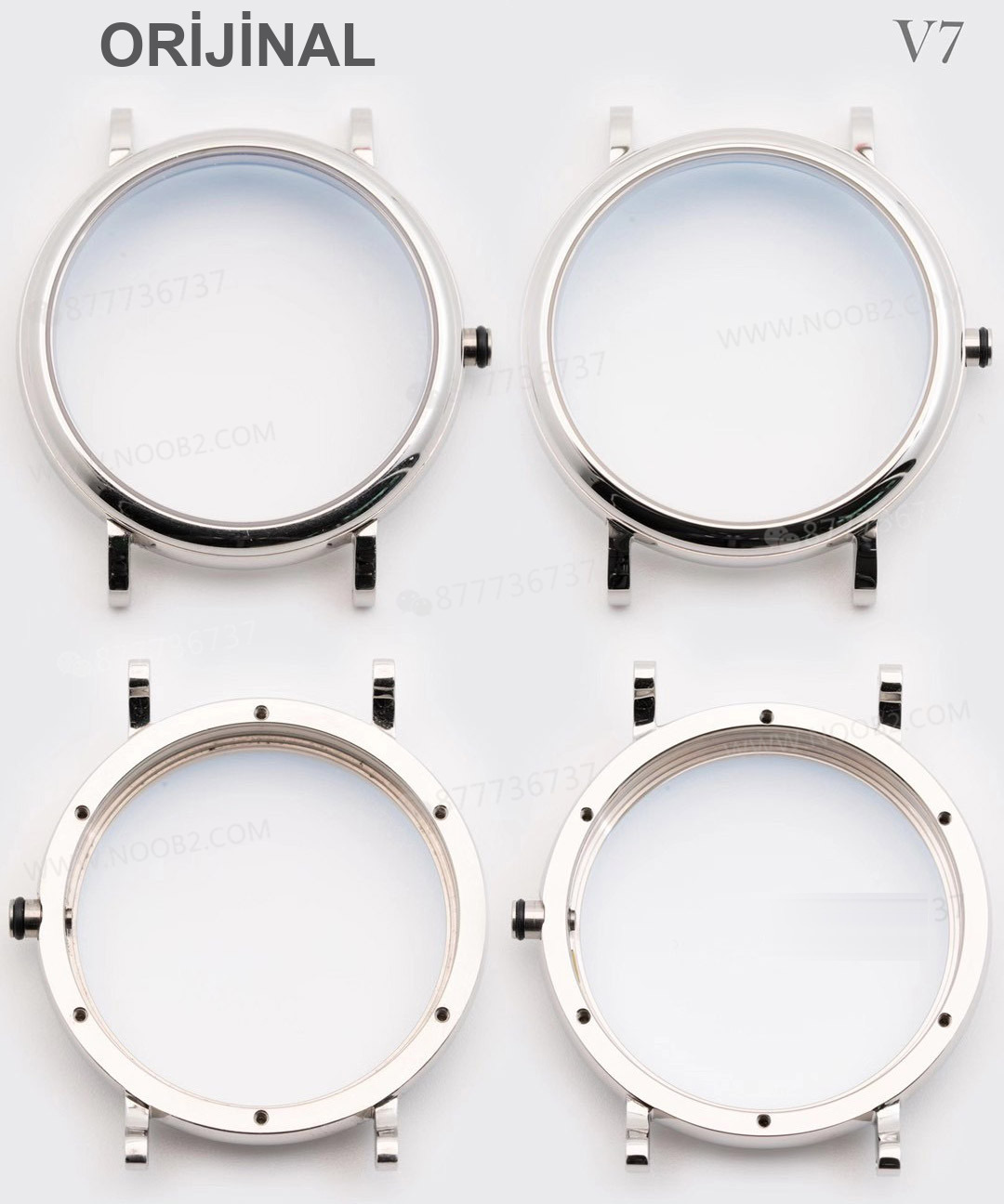Gerçek-replika karşılaştırması: V7 Factory IWC kadın Portofino 37 mm saat incelemesi — 19. fotoğraf