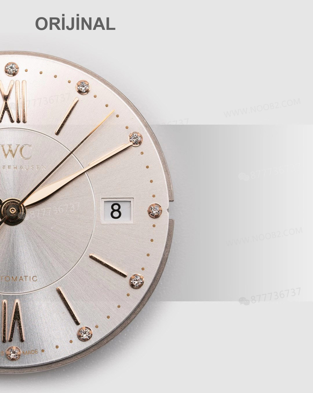 Gerçek-replika karşılaştırması: V7 Factory IWC kadın Portofino 37 mm saat incelemesi — 28. fotoğraf