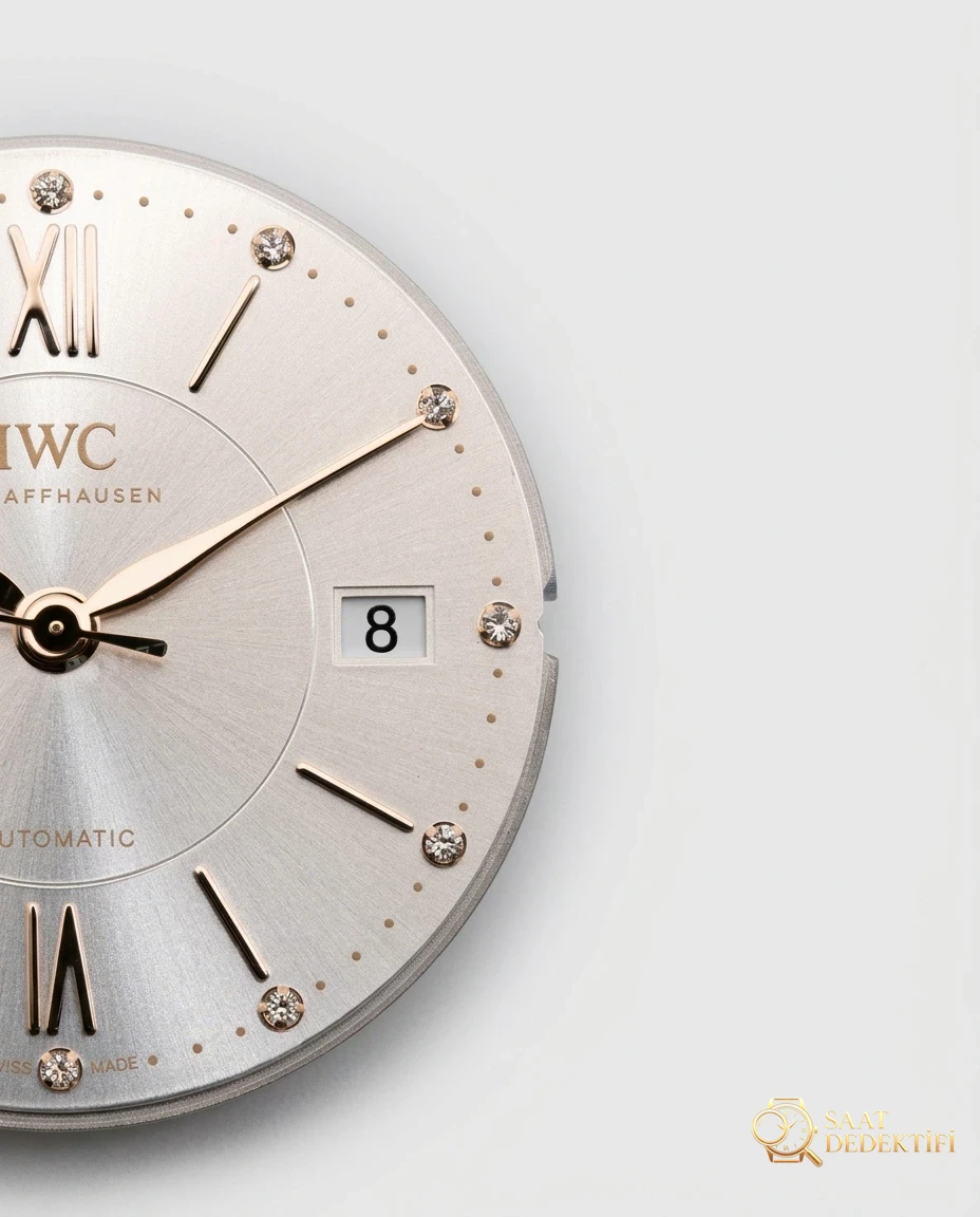 Gerçek-replika karşılaştırması: V7 Factory IWC kadın Portofino 37 mm saat incelemesi - Kasa Ağırlık ve Denge Orantısı