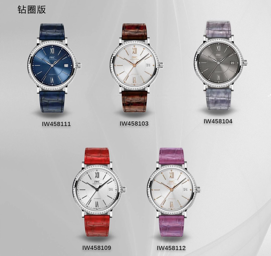 Gerçek-replika karşılaştırması: V7 Factory IWC kadın Portofino 37 mm saat incelemesi — 32. fotoğraf
