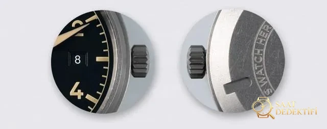 Gerçek-replika karşılaştırması: V7 Factory IWC titanyum kasa Mark XVIII IW327006 inceleme - Bilezik, Toka ve Klips Mekanizması