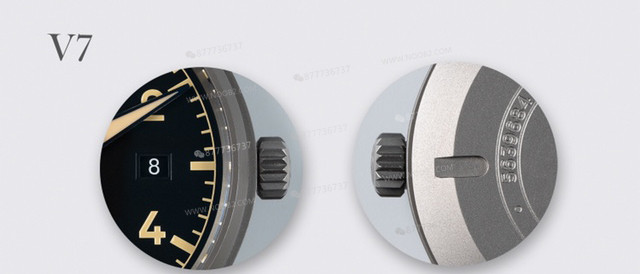 Gerçek-replika karşılaştırması: V7 Factory IWC titanyum kasa Mark XVIII IW327006 inceleme — 6. fotoğraf