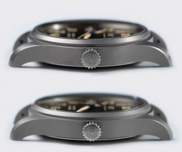 Gerçek-replika karşılaştırması: V7 Factory IWC titanyum kasa Mark XVIII IW327006 inceleme — 7. fotoğraf
