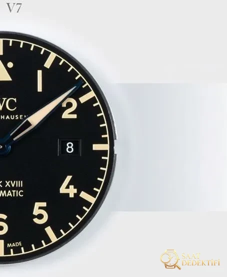 Gerçek-replika karşılaştırması: V7 Factory IWC titanyum kasa Mark XVIII IW327006 inceleme - Toka İçi Mikro Ayar Mekanizması