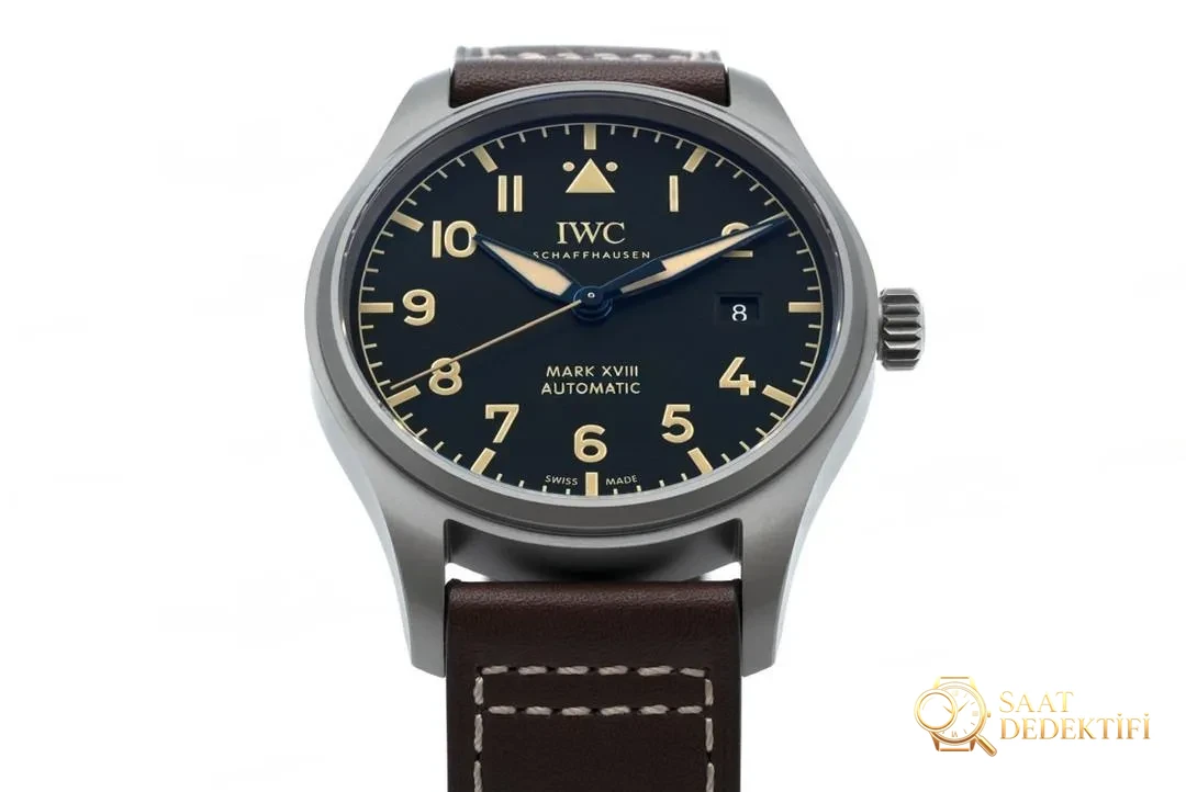 Gerçek-replika karşılaştırması: V7 Factory IWC titanyum kasa Mark XVIII IW327006 inceleme - Yan Profil Kalınlık ve Ergonomik Kavis