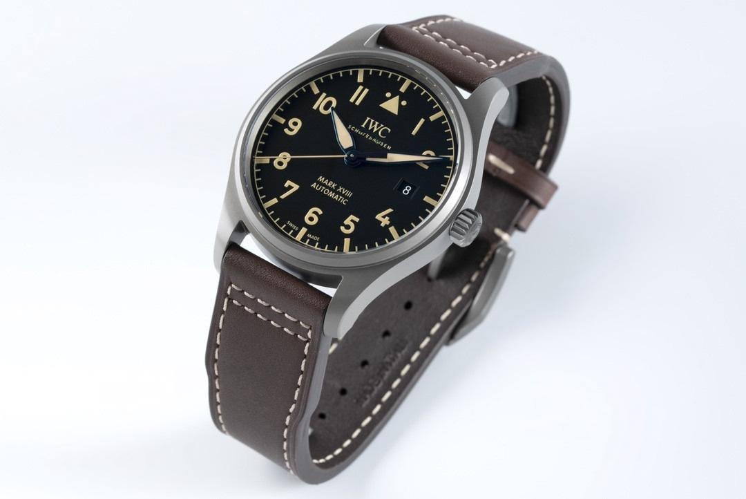 Gerçek-replika karşılaştırması: V7 Factory IWC titanyum kasa Mark XVIII IW327006 inceleme — 36. fotoğraf