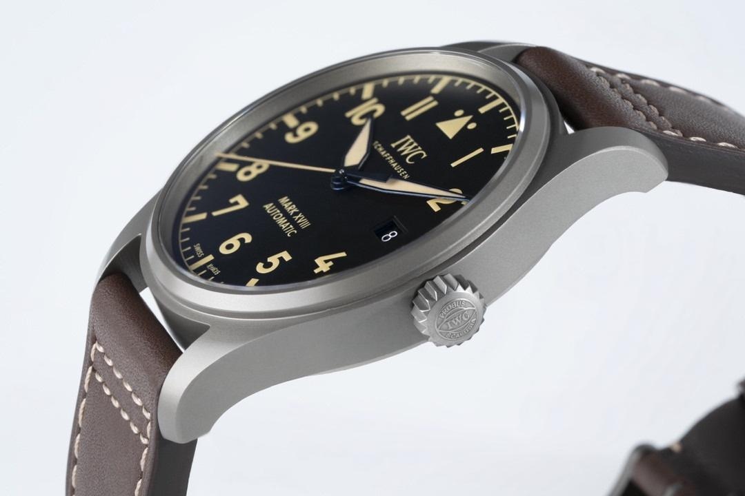 Gerçek-replika karşılaştırması: V7 Factory IWC titanyum kasa Mark XVIII IW327006 inceleme — 37. fotoğraf