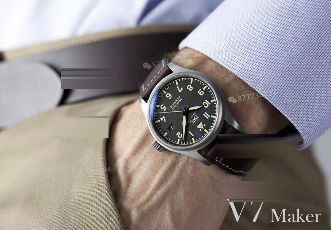 Gerçek-replika karşılaştırması: V7 Factory IWC titanyum kasa Mark XVIII IW327006 inceleme — 41. fotoğraf