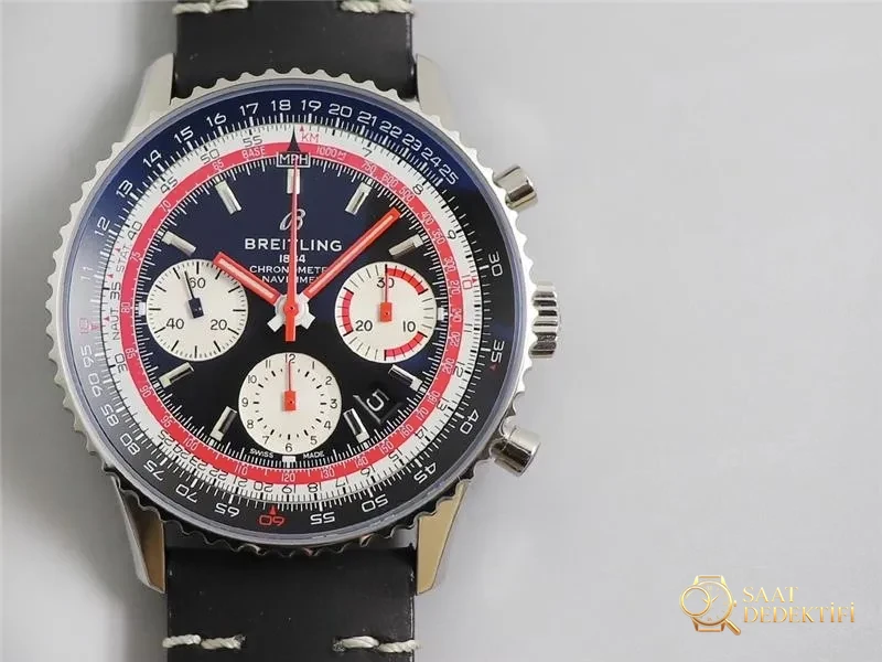 Gerçek-replika karşılaştırması: V9 Breitling Navitimer 1 serisi saat incelemesi - Mekanizma Çark Dizilimi ve Taş Yatakları
